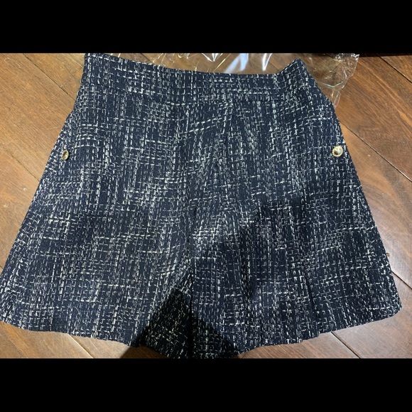 COPY - Maje Iole Tweed Trompe L'oeil Shorts - Picture 2 of 9